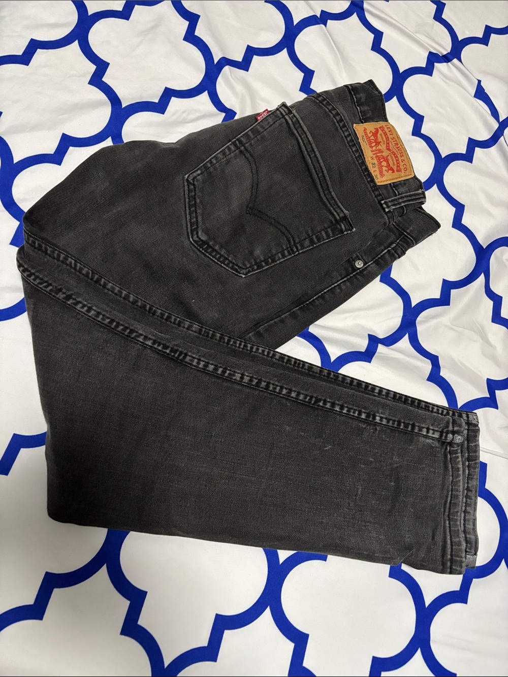 Levi's Men's Black Skinny Jeans